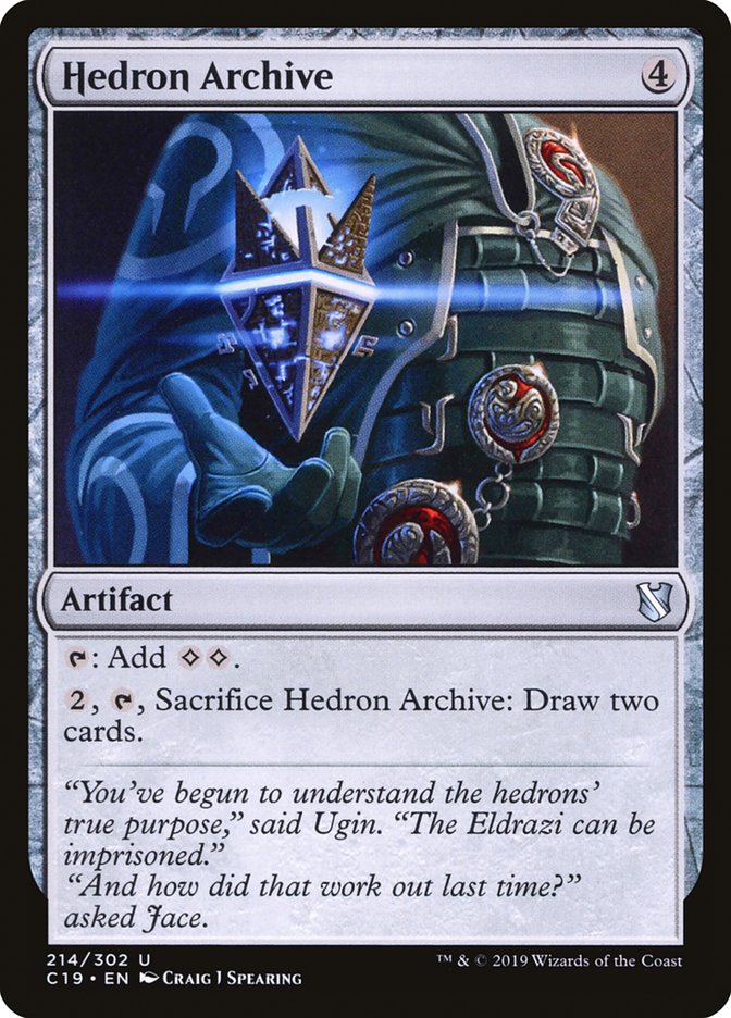 Hedron Archive [Commander 2019] | GrognardGamesBatavia