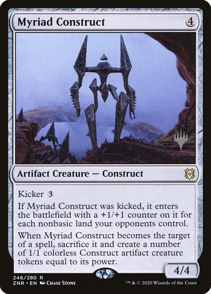 Myriad Construct (Promo Pack) [Zendikar Rising Promos] | GrognardGamesBatavia