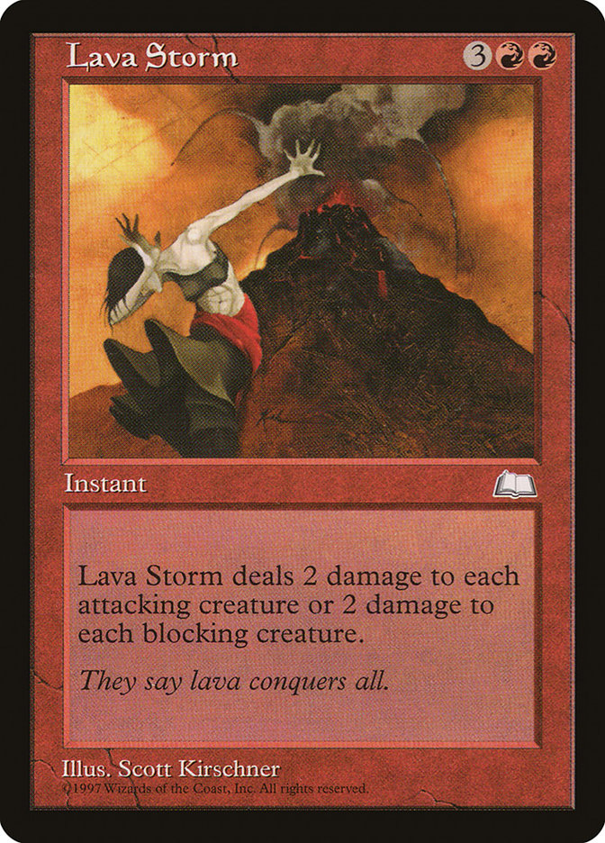 Lava Storm [Weatherlight] | GrognardGamesBatavia