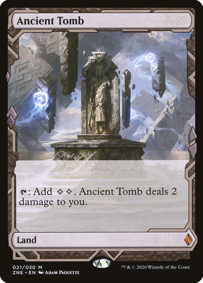 Ancient Tomb (Expeditions) [Zendikar Rising Expeditions] | GrognardGamesBatavia