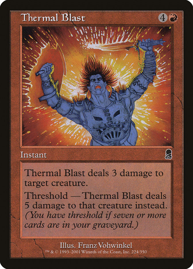 Thermal Blast [Odyssey] | GrognardGamesBatavia