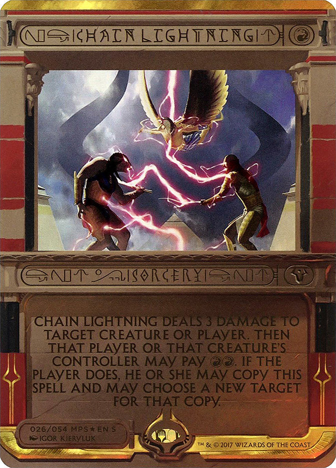 Chain Lightning (Invocation) [Amonkhet Invocations] | GrognardGamesBatavia