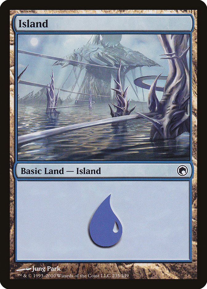 Island (235) [Scars of Mirrodin] | GrognardGamesBatavia