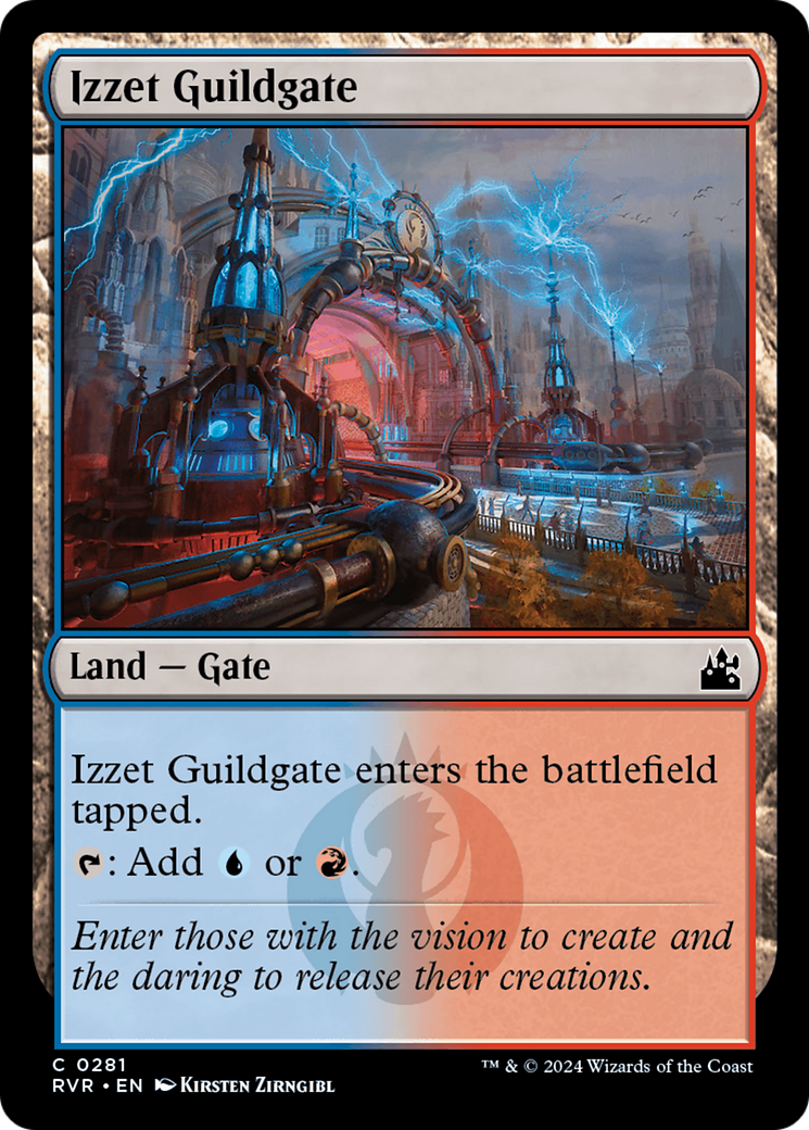 Izzet Guildgate [Ravnica Remastered] | GrognardGamesBatavia