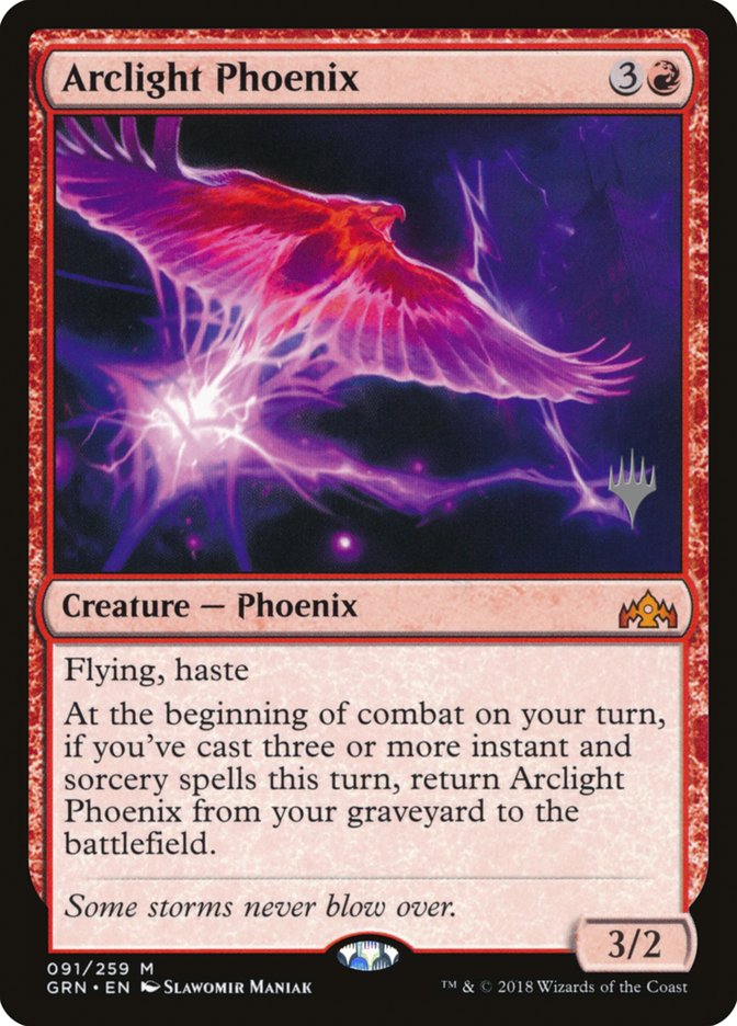 Arclight Phoenix (Promo Pack) [Guilds of Ravnica Promos] | GrognardGamesBatavia