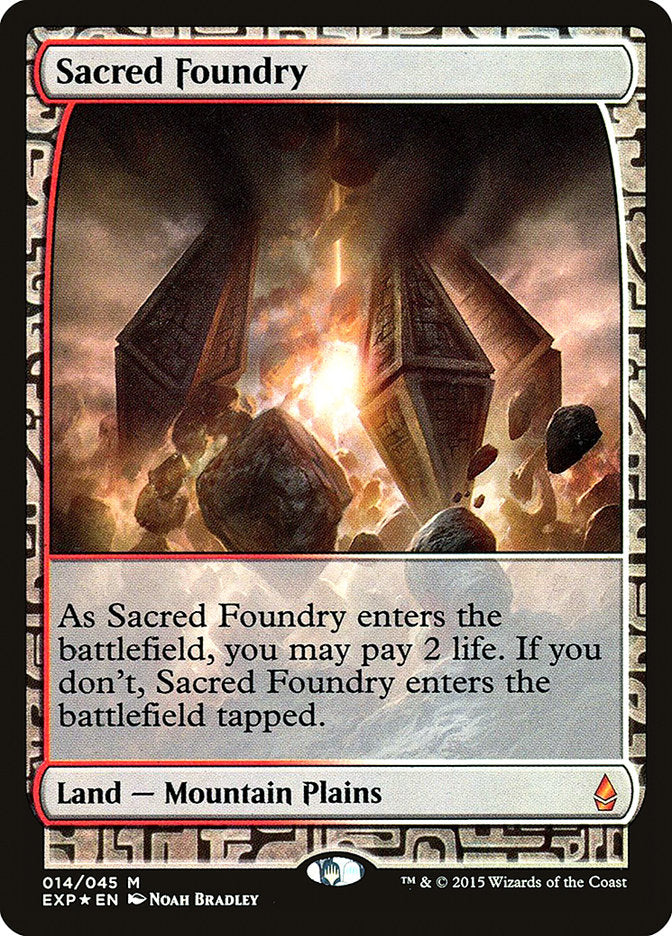 Sacred Foundry [Zendikar Expeditions] | GrognardGamesBatavia