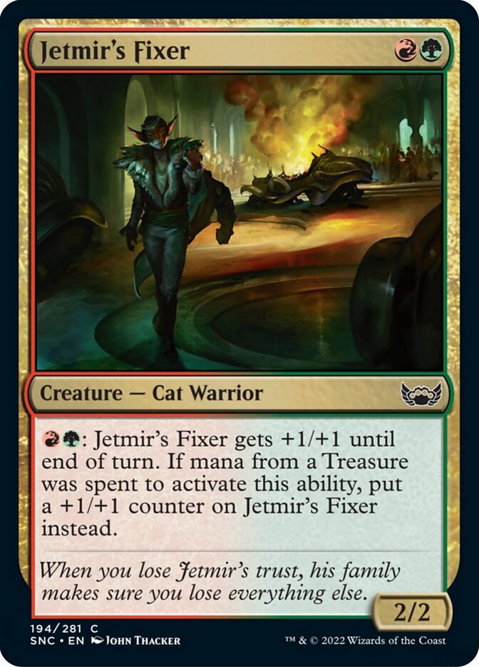 Jetmir's Fixer [Streets of New Capenna] | GrognardGamesBatavia