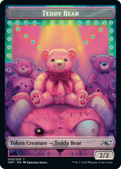 Teddy Bear // Food (011) Double-Sided Token [Unfinity Tokens] | GrognardGamesBatavia