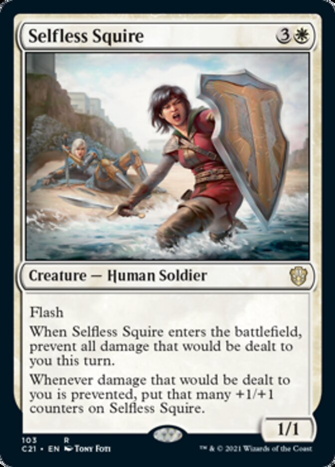 Selfless Squire [Commander 2021] | GrognardGamesBatavia