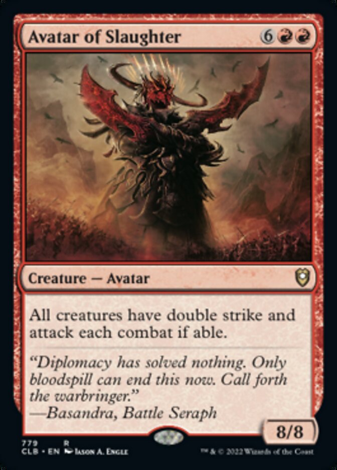 Avatar of Slaughter [Commander Legends: Battle for Baldur's Gate] | GrognardGamesBatavia