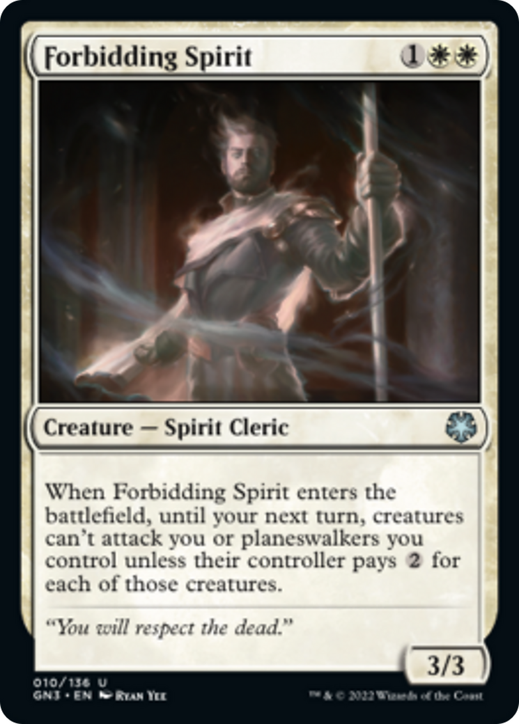 Forbidding Spirit [Game Night: Free-for-All] | GrognardGamesBatavia