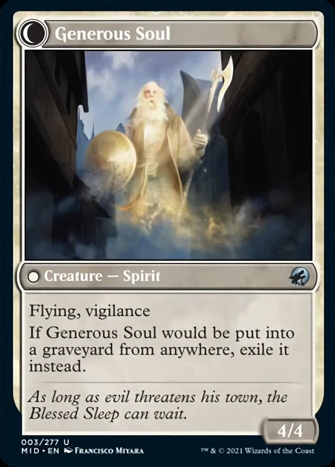 Beloved Beggar // Generous Soul [Innistrad: Midnight Hunt] | GrognardGamesBatavia