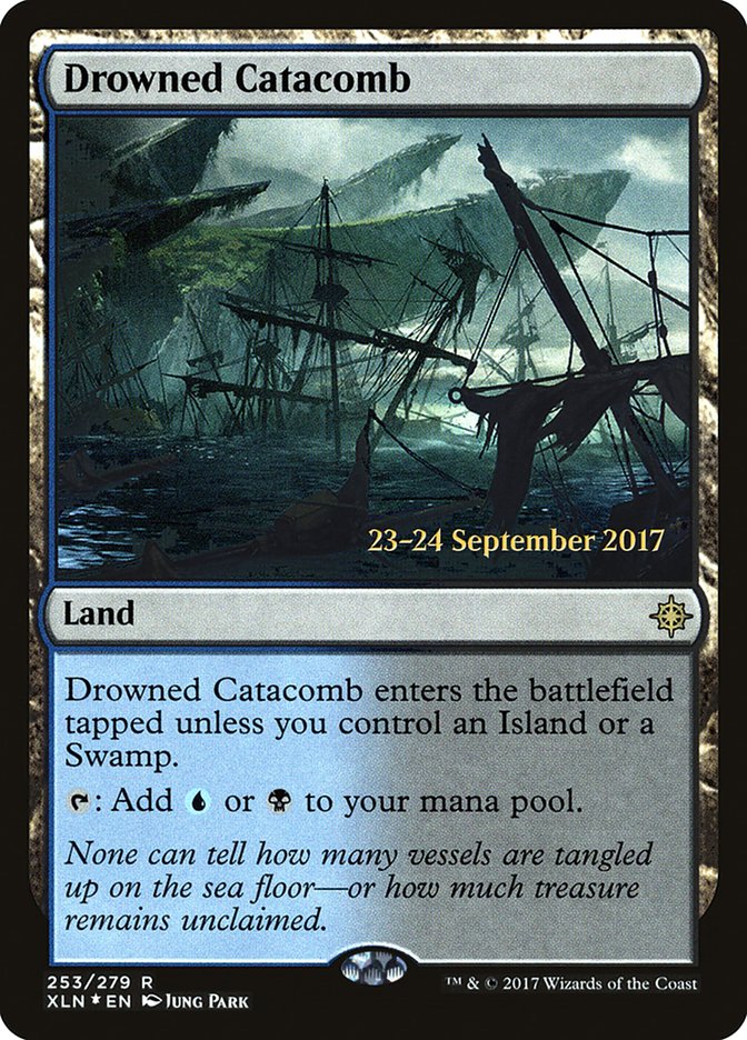 Drowned Catacomb [Ixalan Prerelease Promos] | GrognardGamesBatavia