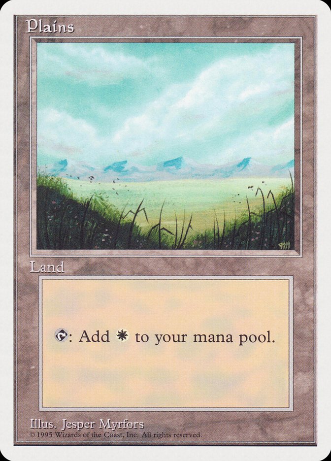 Plains (No Trees, Signature on Bottom Right) [Rivals Quick Start Set] | GrognardGamesBatavia