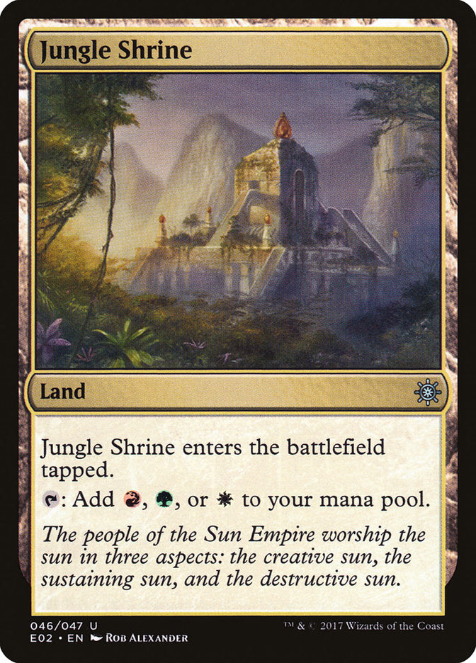 Jungle Shrine [Explorers of Ixalan] | GrognardGamesBatavia