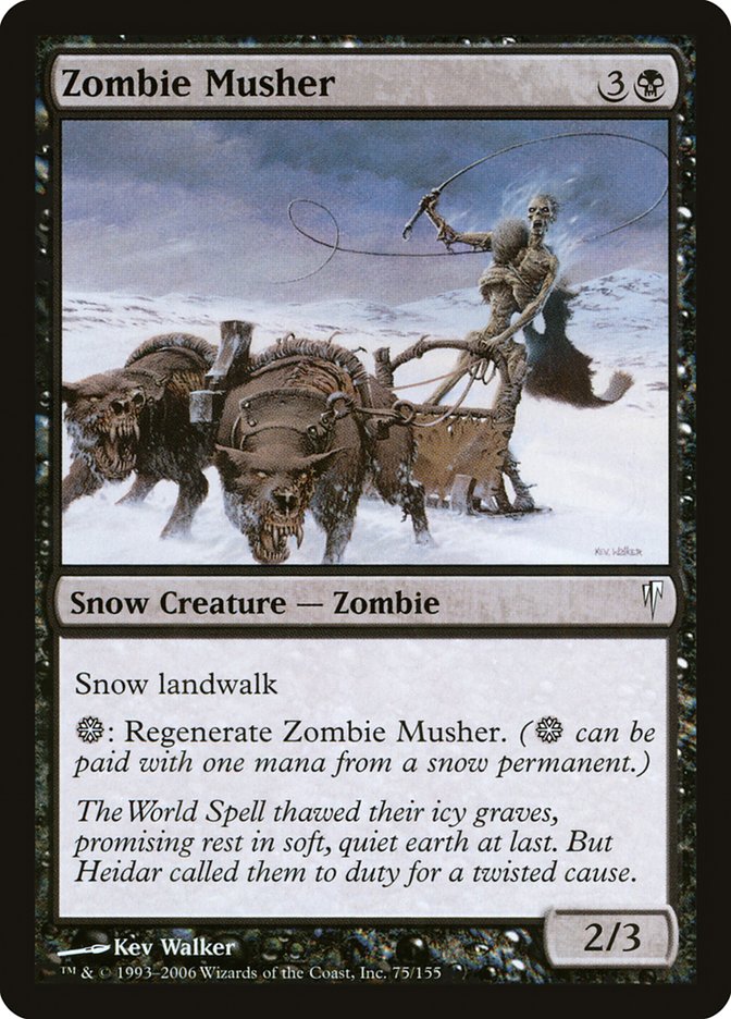 Zombie Musher [Coldsnap] | GrognardGamesBatavia