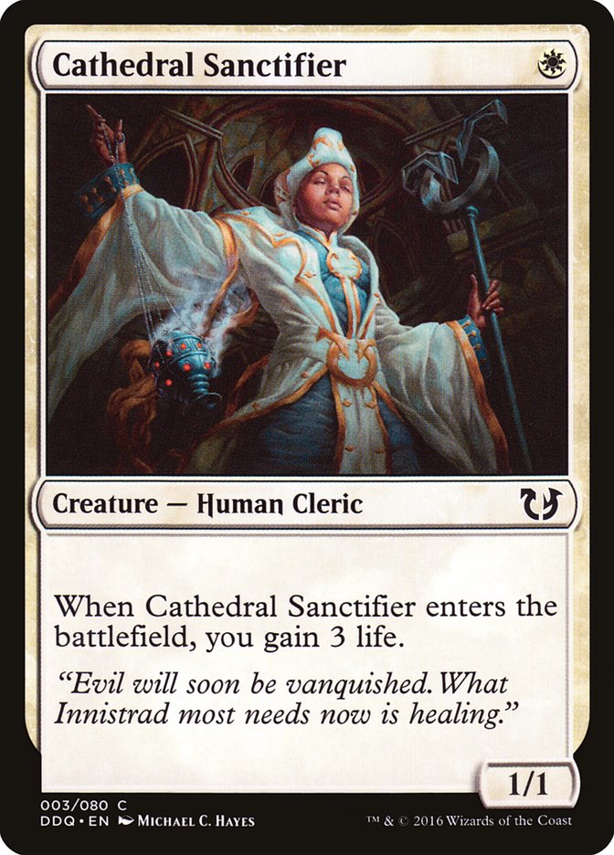 Cathedral Sanctifier [Duel Decks: Blessed vs. Cursed] | GrognardGamesBatavia