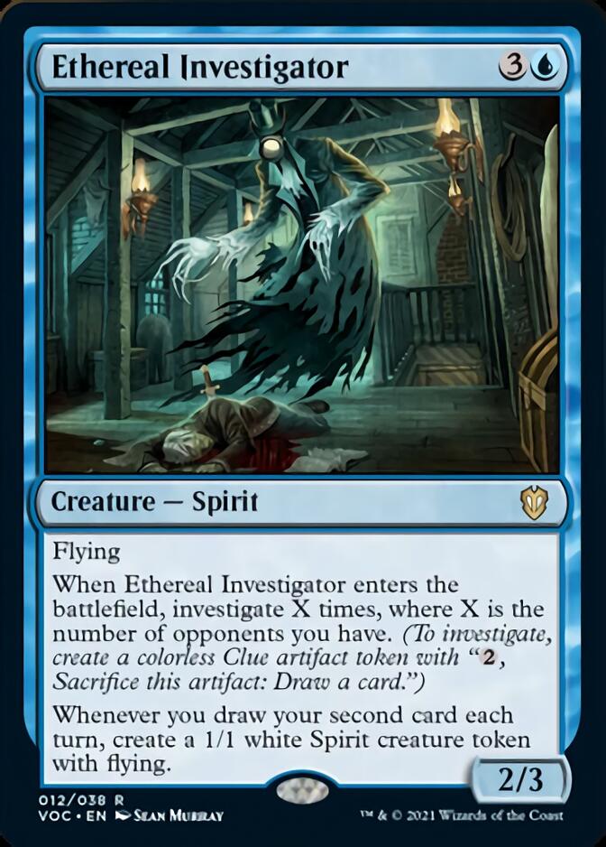 Ethereal Investigator [Innistrad: Crimson Vow Commander] | GrognardGamesBatavia