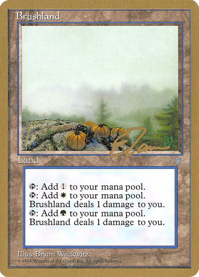 Brushland (Eric Tam) [Pro Tour Collector Set] | GrognardGamesBatavia