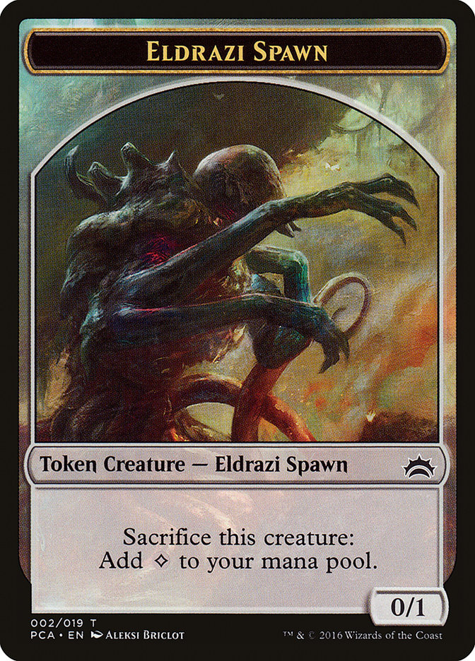 Eldrazi Spawn Token (002/019) [Planechase Anthology Tokens] | GrognardGamesBatavia