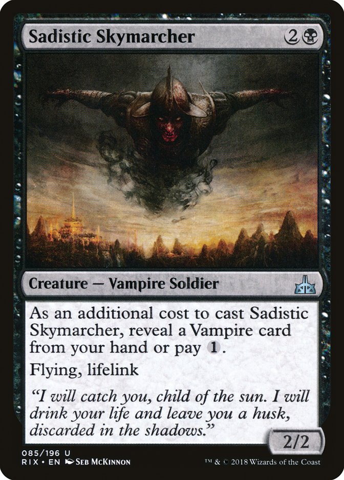 Sadistic Skymarcher [Rivals of Ixalan] | GrognardGamesBatavia