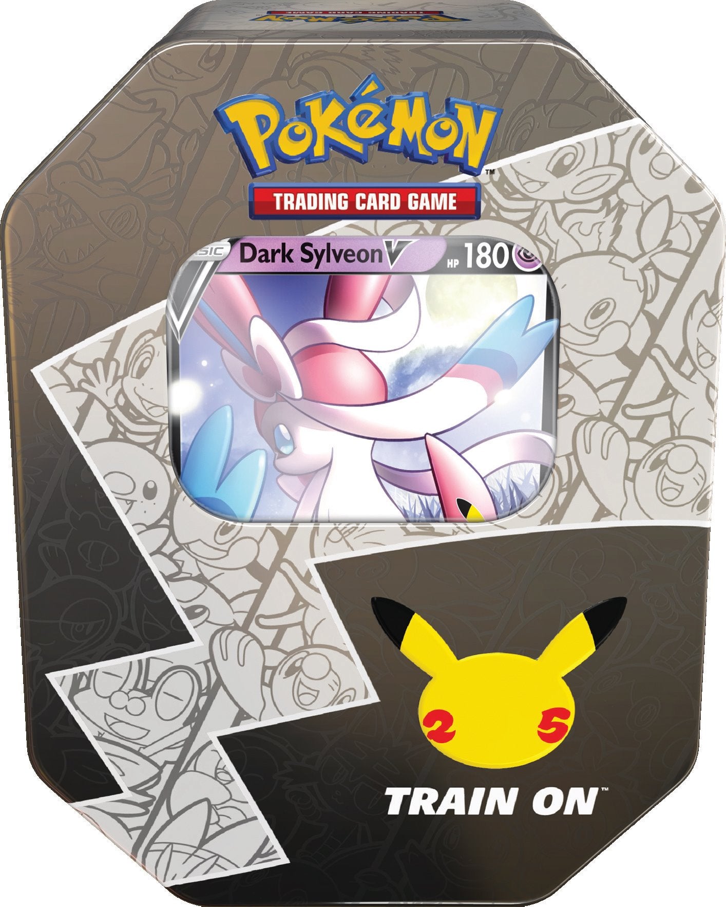 Celebrations: 25th Anniversary - International Tin (Dark Sylveon V) | GrognardGamesBatavia