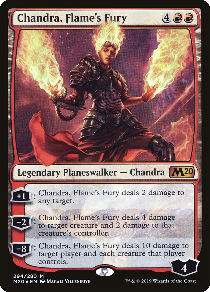 Chandra, Flame's Fury [Core Set 2020] | GrognardGamesBatavia