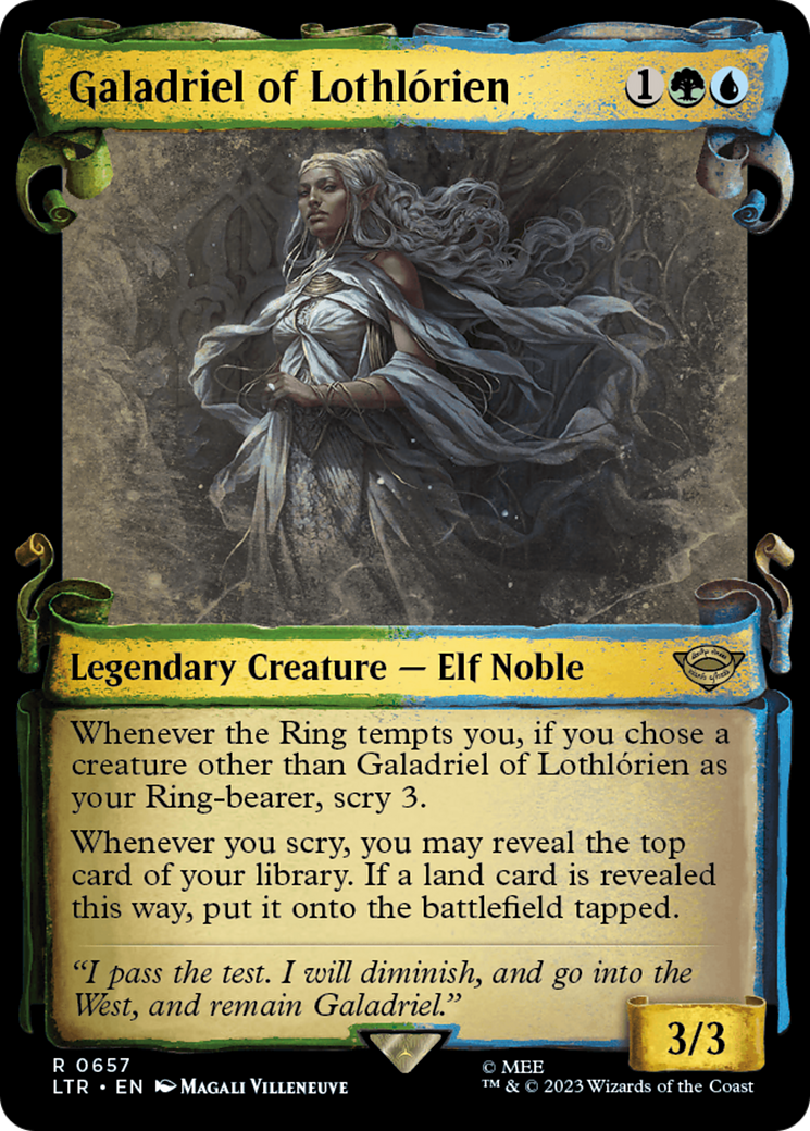 Galadriel of Lothlorien [The Lord of the Rings: Tales of Middle-Earth Showcase Scrolls] | GrognardGamesBatavia