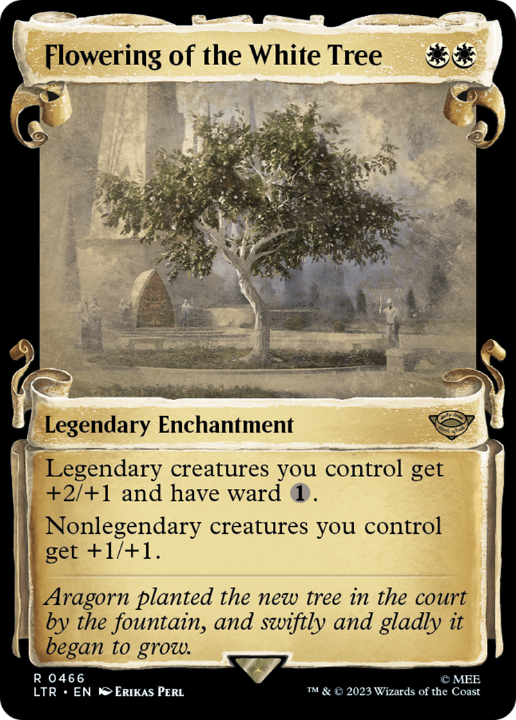 Flowering of the White Tree [The Lord of the Rings: Tales of Middle-Earth Showcase Scrolls] | GrognardGamesBatavia