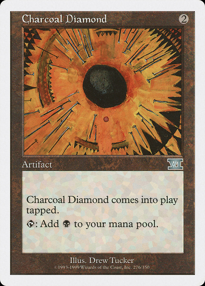 Charcoal Diamond [Classic Sixth Edition] | GrognardGamesBatavia