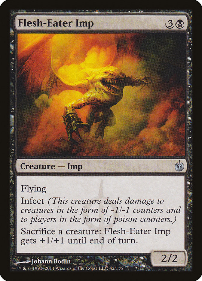 Flesh-Eater Imp [Mirrodin Besieged] | GrognardGamesBatavia