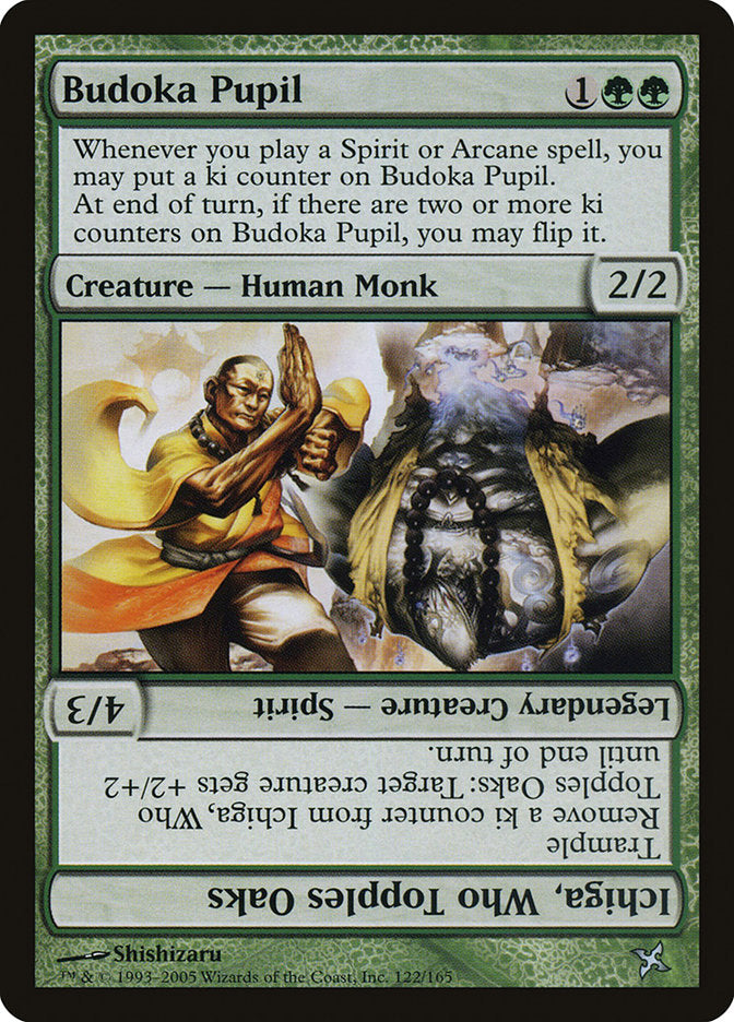 Budoka Pupil // Ichiga, Who Topples Oaks [Betrayers of Kamigawa] | GrognardGamesBatavia