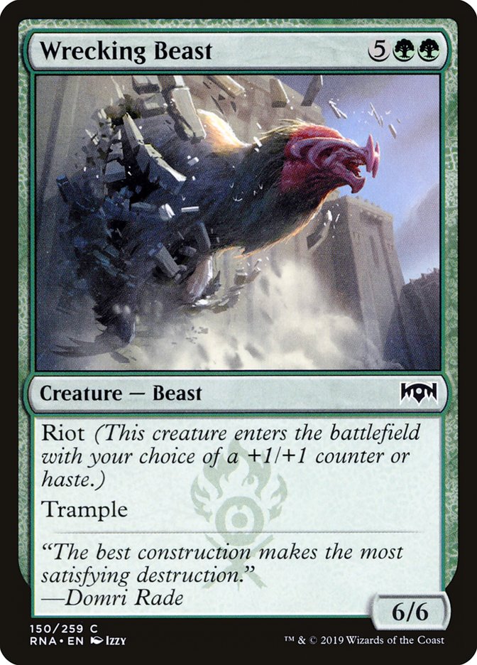 Wrecking Beast [Ravnica Allegiance] | GrognardGamesBatavia