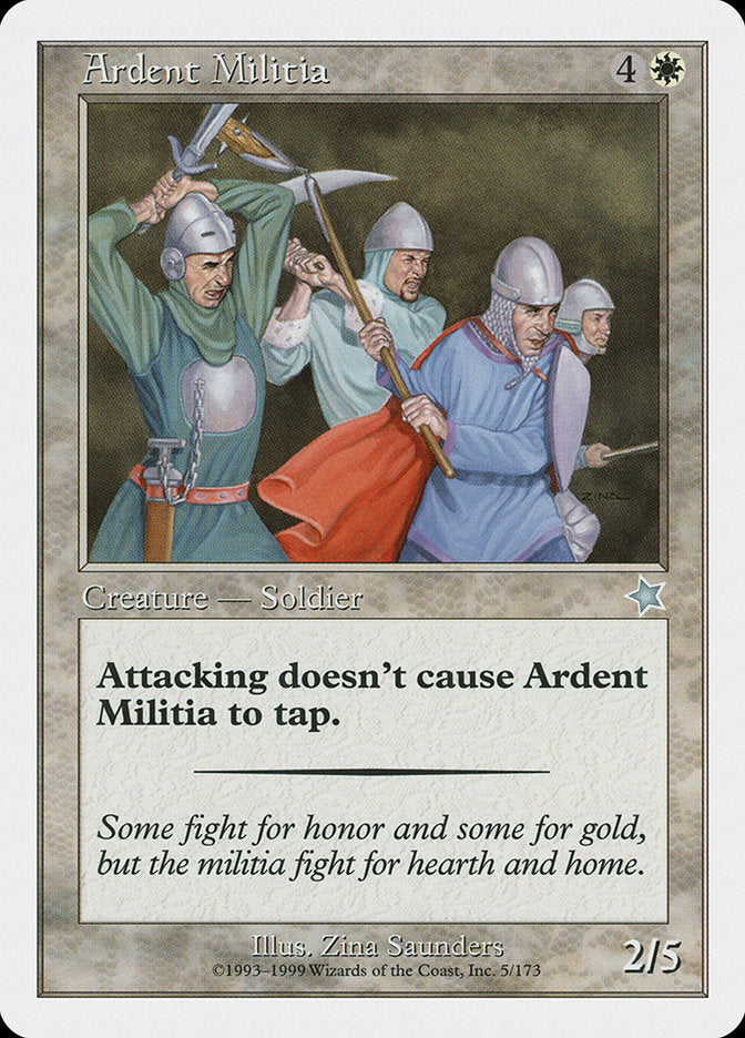 Ardent Militia [Starter 1999] | GrognardGamesBatavia