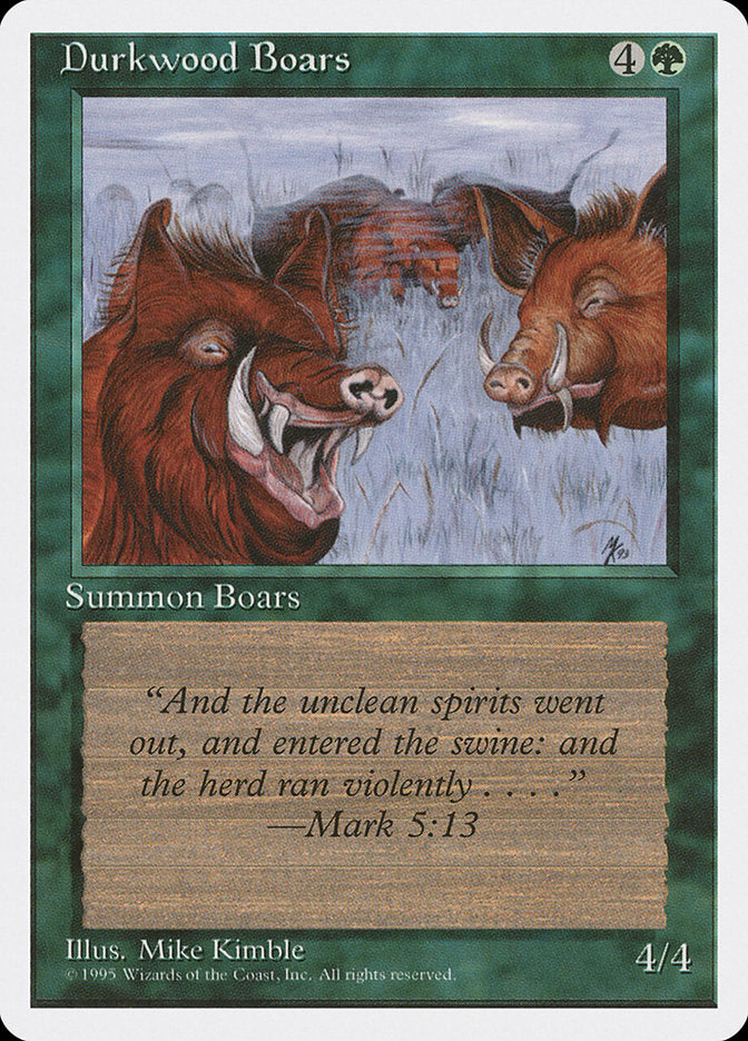 Durkwood Boars [Fourth Edition] | GrognardGamesBatavia