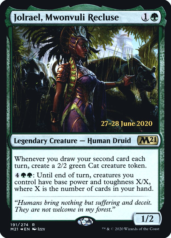 Jolrael, Mwonvuli Recluse [Core Set 2021 Prerelease Promos] | GrognardGamesBatavia