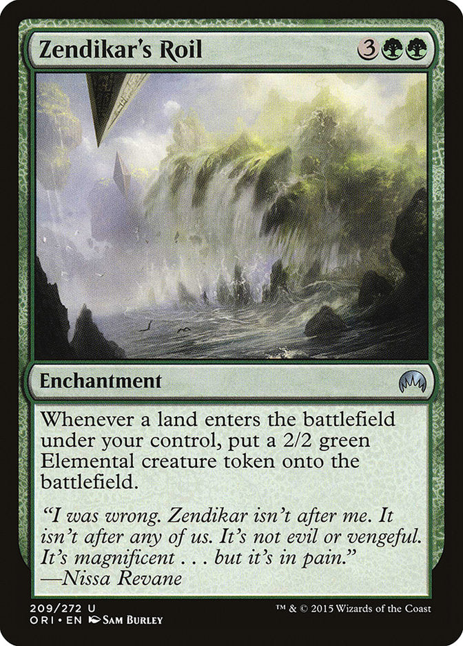 Zendikar's Roil [Magic Origins] | GrognardGamesBatavia