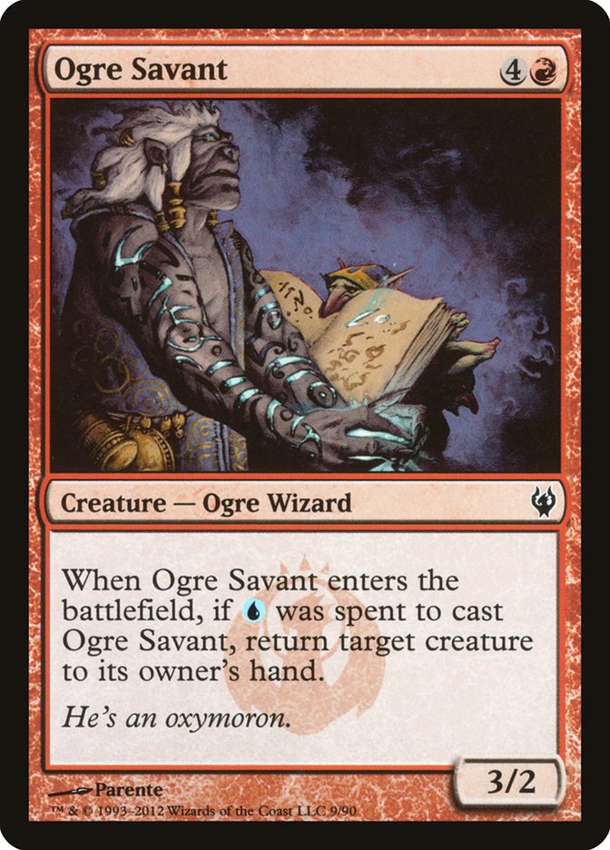 Ogre Savant [Duel Decks: Izzet vs. Golgari] | GrognardGamesBatavia