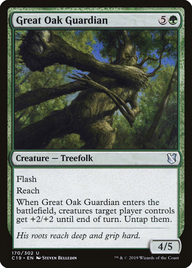 Great Oak Guardian [Commander 2019] | GrognardGamesBatavia