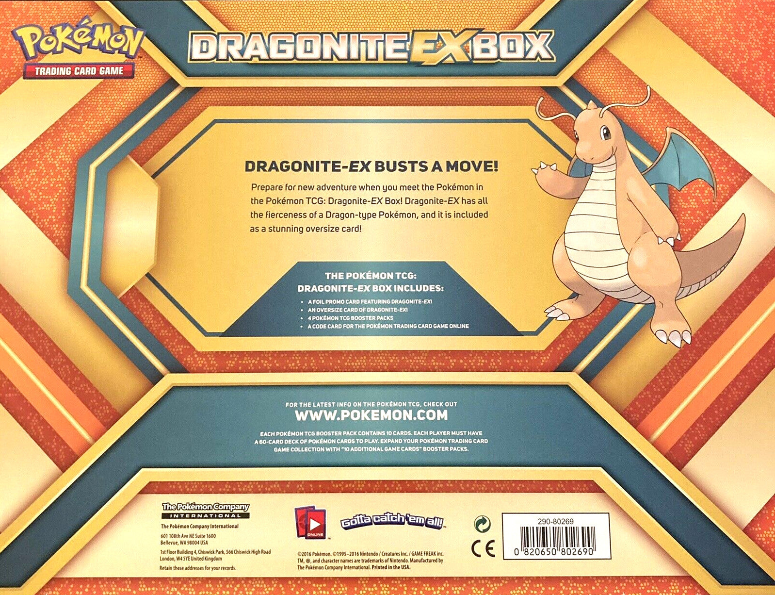 XY: Evolutions - Dragonite EX Box | GrognardGamesBatavia