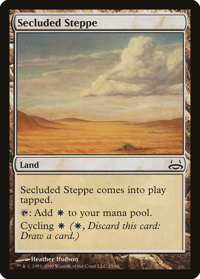 Secluded Steppe [Duel Decks: Divine vs. Demonic] | GrognardGamesBatavia