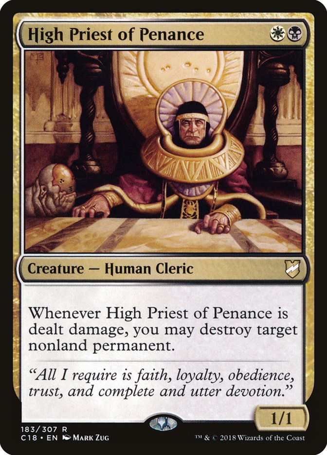 High Priest of Penance [Commander 2018] | GrognardGamesBatavia