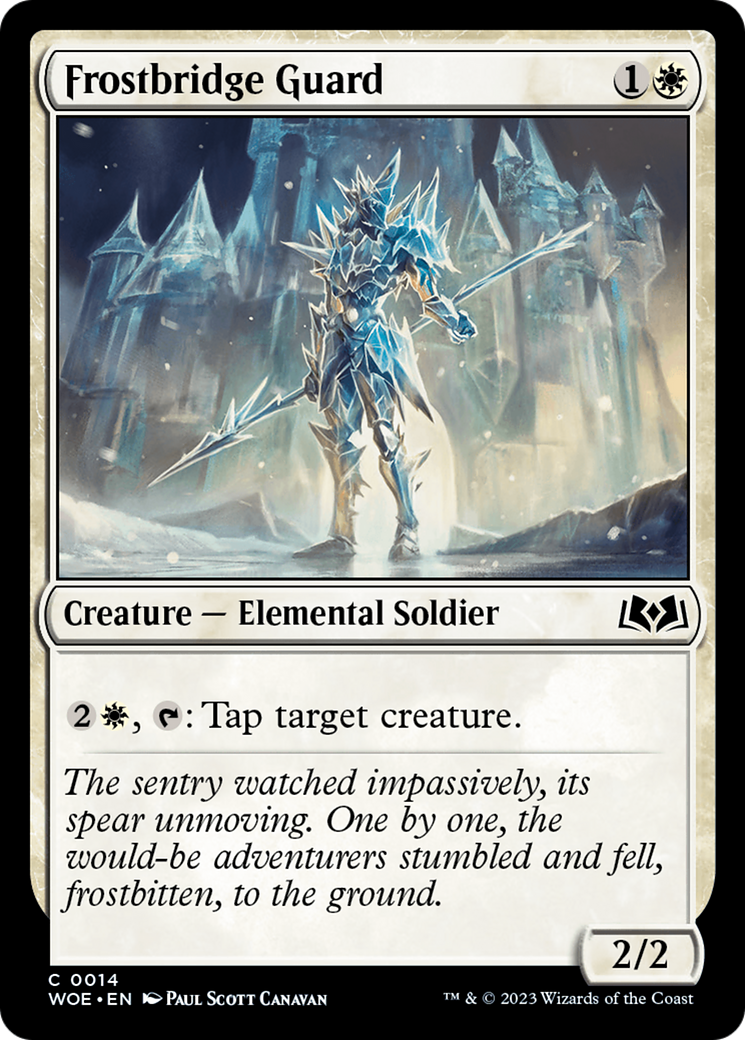 Frostbridge Guard [Wilds of Eldraine] | GrognardGamesBatavia