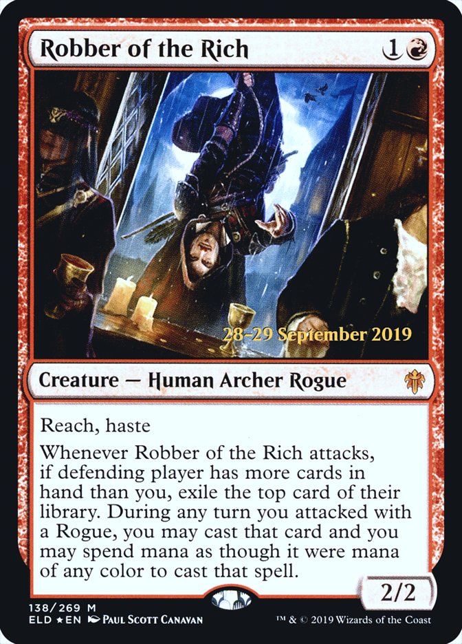 Robber of the Rich [Throne of Eldraine Prerelease Promos] | GrognardGamesBatavia