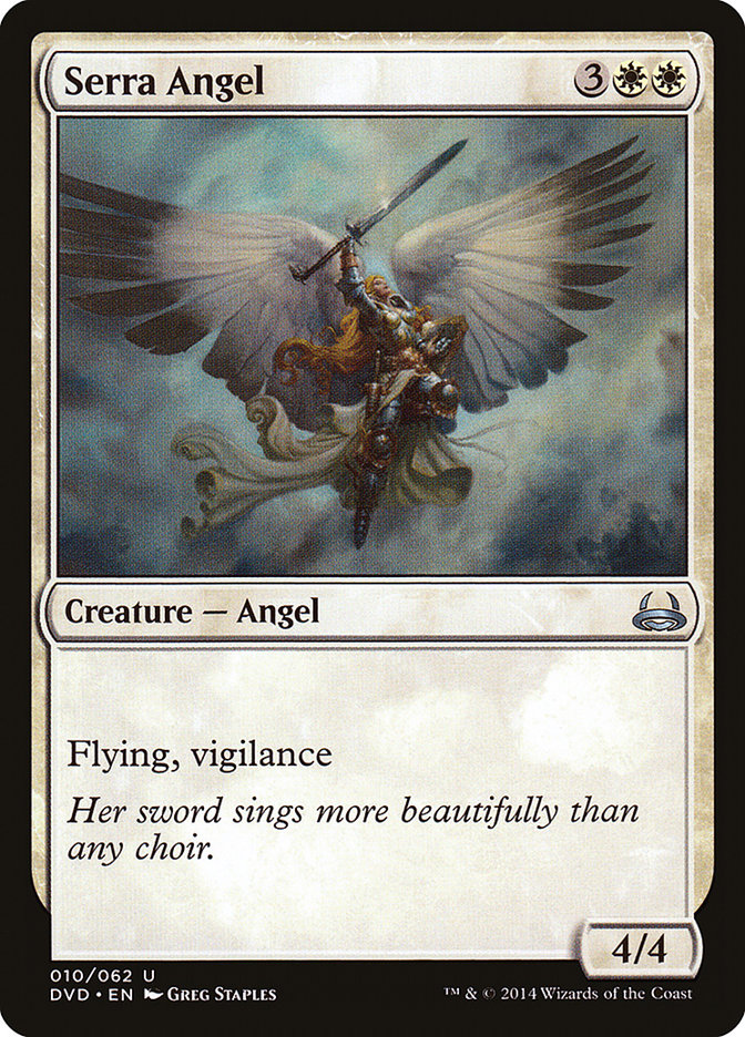 Serra Angel (Divine vs. Demonic) [Duel Decks Anthology] | GrognardGamesBatavia