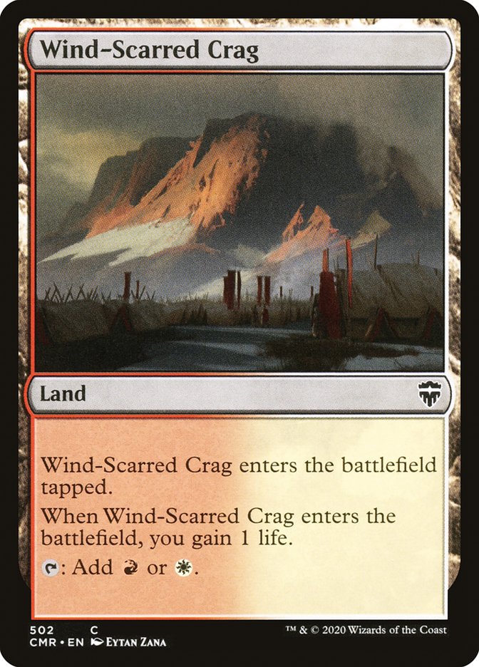 Wind-Scarred Crag [Commander Legends] | GrognardGamesBatavia