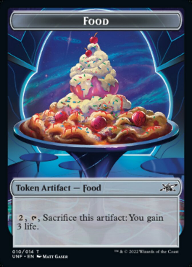 Food (010) Token [Unfinity Tokens] | GrognardGamesBatavia