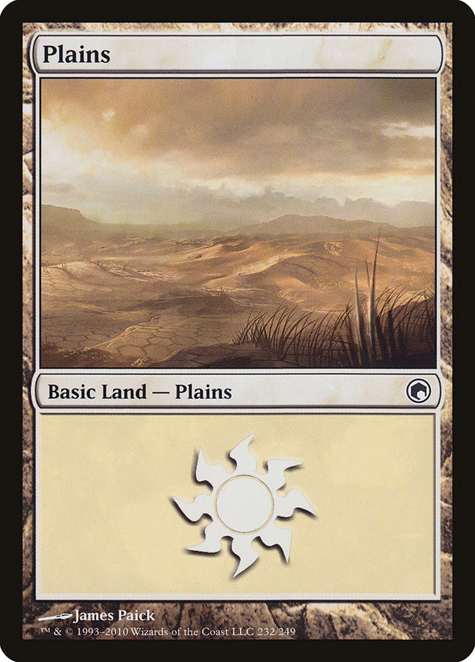 Plains (232) [Scars of Mirrodin] | GrognardGamesBatavia