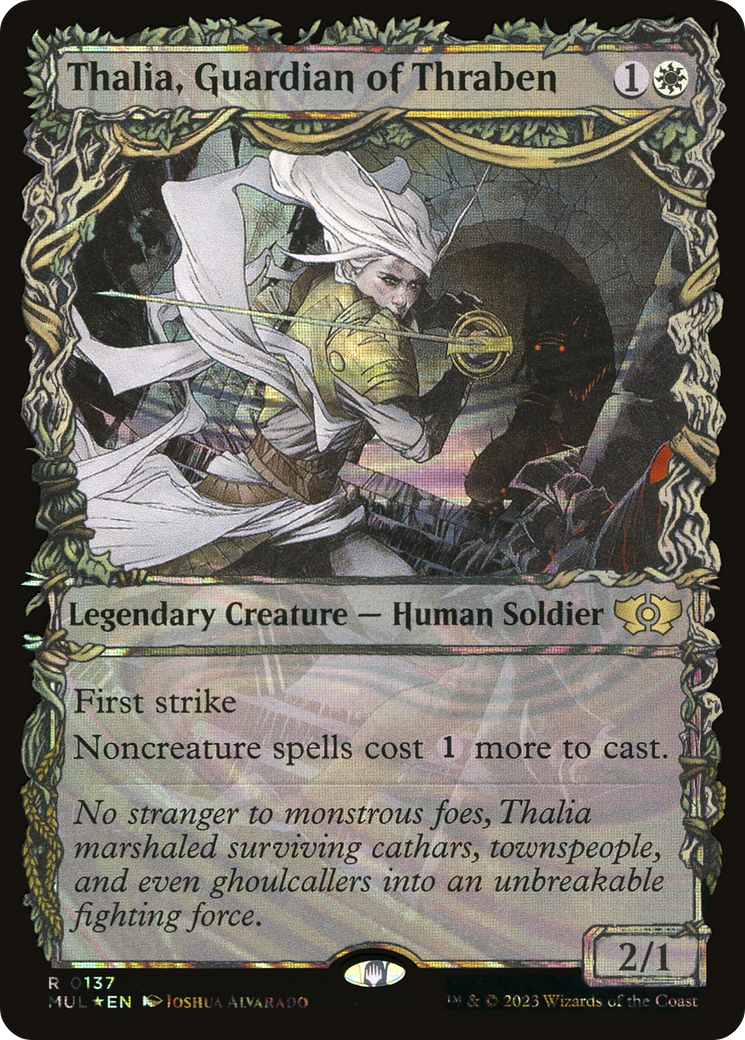 Thalia, Guardian of Thraben (Halo Foil) [Multiverse Legends] | GrognardGamesBatavia