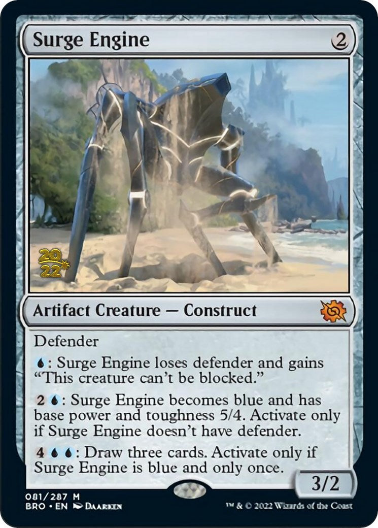 Surge Engine [The Brothers' War Prerelease Promos] | GrognardGamesBatavia